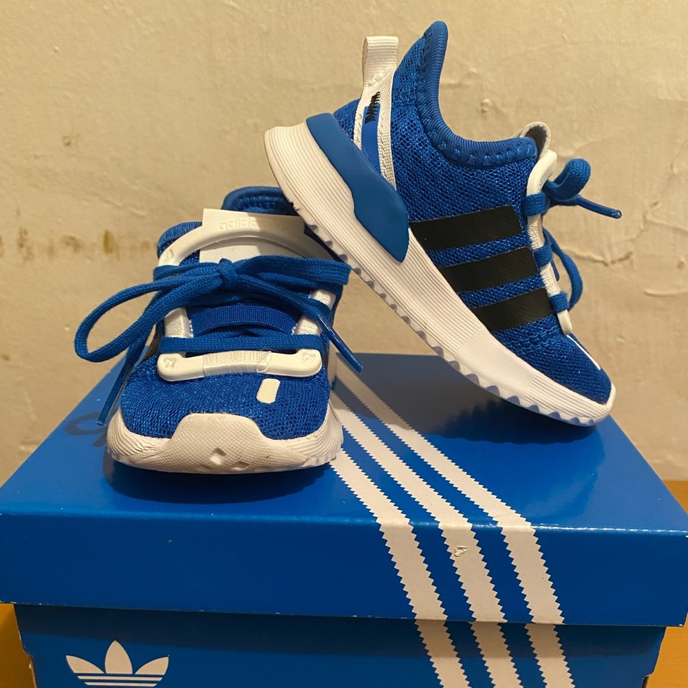 Adidas active wear sneakers.